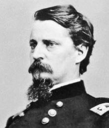 Gen. Winfield Scott Hancock died  #OTD in 1886, 5 days before his 62nd birthday. He was born in Montgomery Township, PA in 1824 and was named after War of 1812 hero Winfield Scott, under whom his father has served. Hancock had an identical twin, Hilary Baker Hancock.