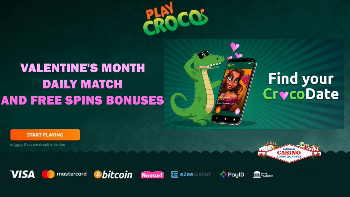 Play Croco Casino No Deposit Bonus Codes Play Croco Casino No Deposit Bonus Codes