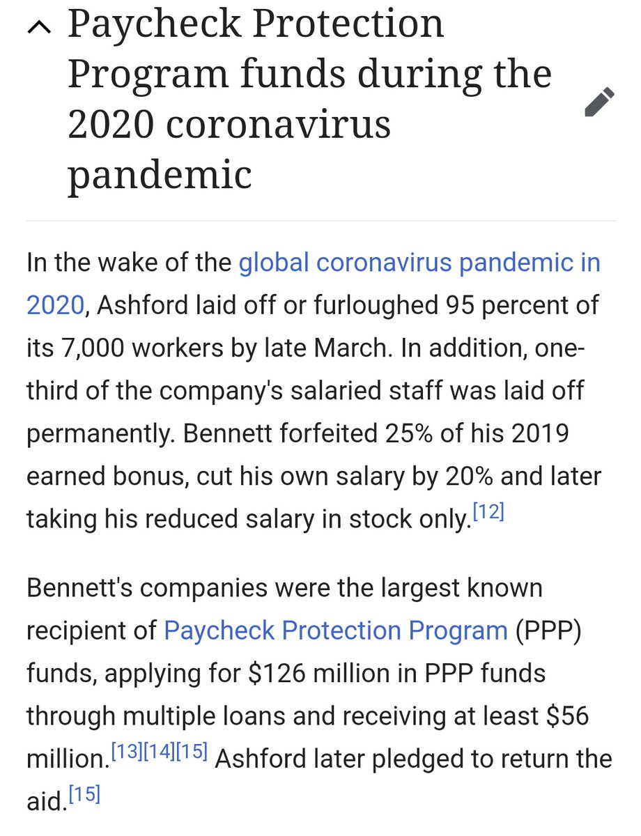 The publisher of the Dallas Express, Monty Bennett, is an extremely wealthy Republican donor who spent hundreds of thousands to influence a water pipeline proposal in Tarrant county. His companies received more PPP funds than any other company. (3/1)