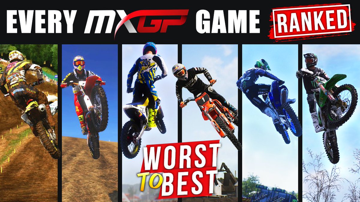 windham151's tweet photo. ⚡NEW VIDEO!
Every #MXGP Game Ranked From Worst To Best 👀🙈

🎥WATCH HERE> https://t.co/iYQjCkoA4f RT &amp; SHARE, PLZ! 

#MXGPvideogame https://t.co/oLqJhkvhCC