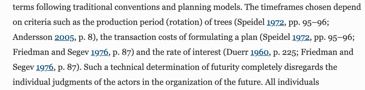 Interesting contrast between technical approaches to timeframes and human emotions/subjectivity