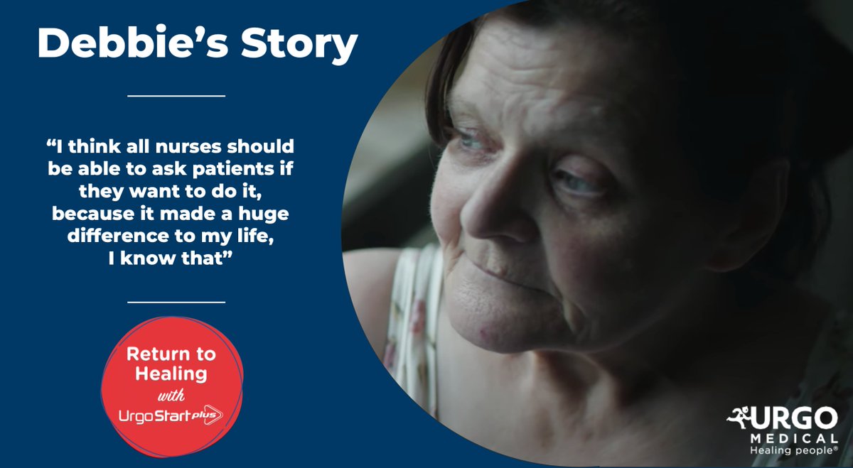 Debbie shares her powerful story about living with a wound after a life-changing amputation and her journey to #ReturnToHealing.

Watch here: bit.ly/2YYp7bB