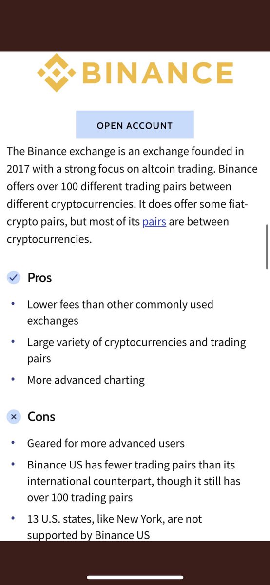 AbdullahMashat's tweet photo. تعليق اخر

تم وضع مميزات وعيوب اقوى منصتين في العالم وهم Coinbase الامريكي وBinance الصينية

ابرز اختلاف: 
Coinbase تركز على السهولة وموجهة للمبتدئين وتعطيهم تحكم اقل لذلك عمولتها اعلى 

Binance مصممة للمحترفين وتعطيك تحكم اعلى وعمولتها اقل

Rain شبيهة لـCoinbase اكثر https://t.co/U4ttiDE66i
