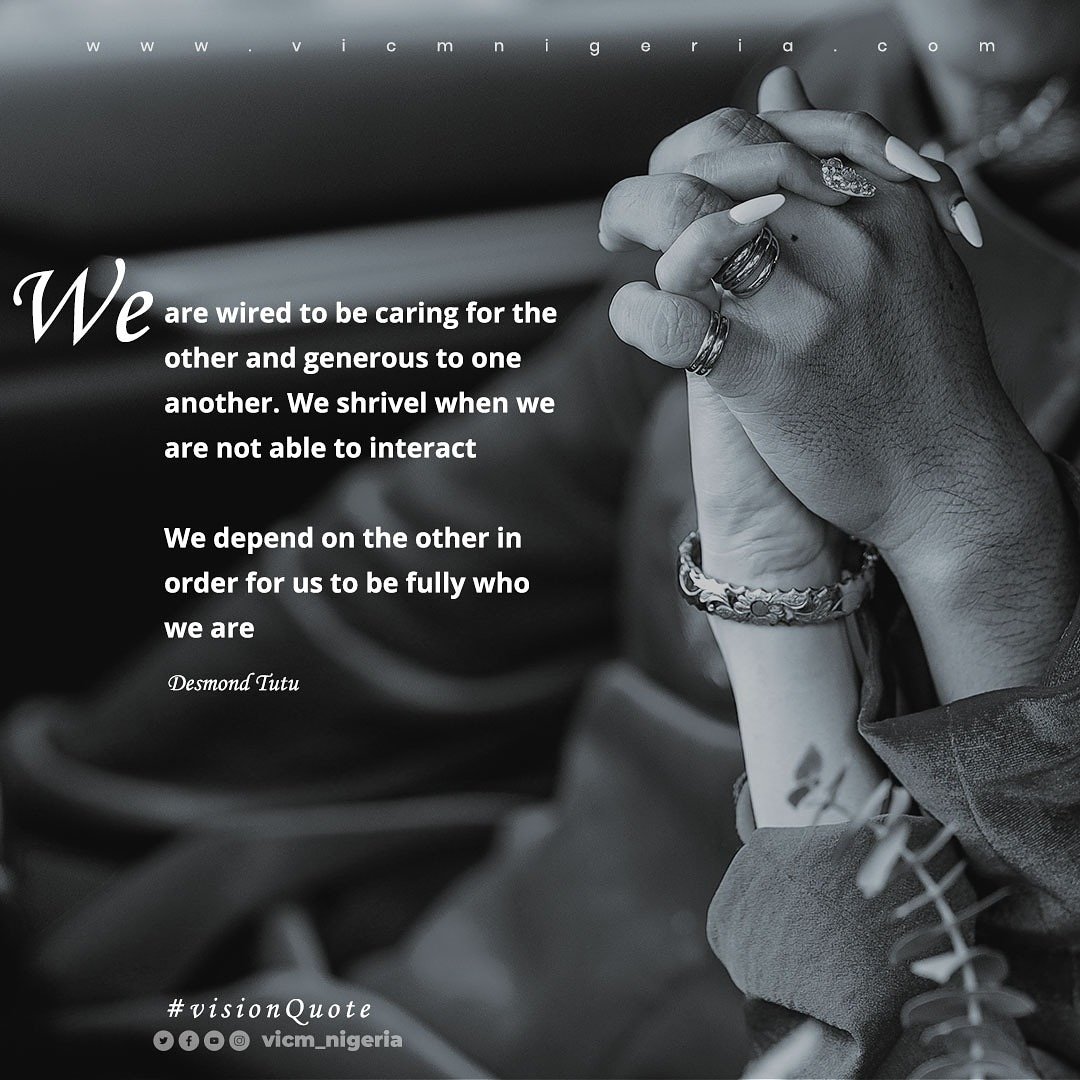 VICM_Nigeria's tweet photo. #Visionquote #Wiredtocare
#VICMNig https://t.co/qLeZJ9jGXh