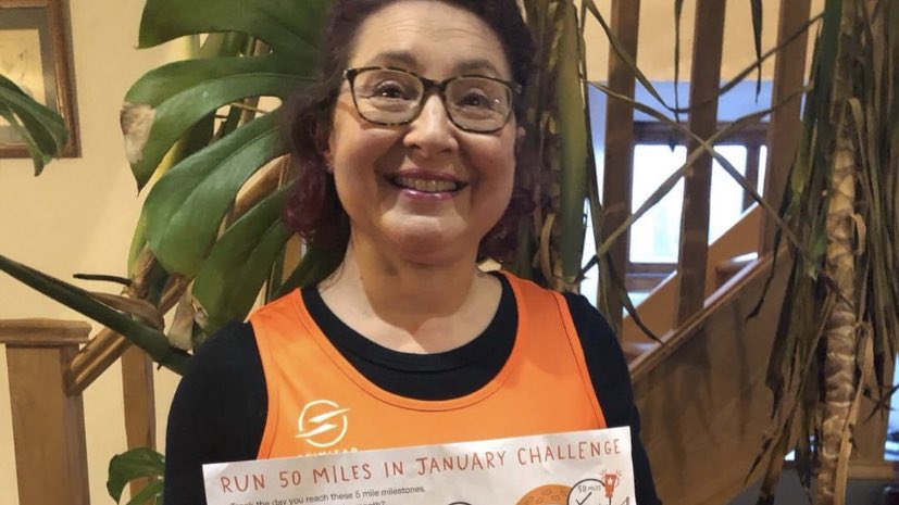 fl_exercise_uk's tweet photo. A bit shout out to FLexercise teacher Philippa Porritt for completing her 50-mile challenge in aid of the brilliant charity Maggie's Centres. 
Philippa raised over £360 🙌

#CharityTuesday @Thefitnesslady @MaggiesCentres #CancerSupport https://t.co/btFnxcoB26