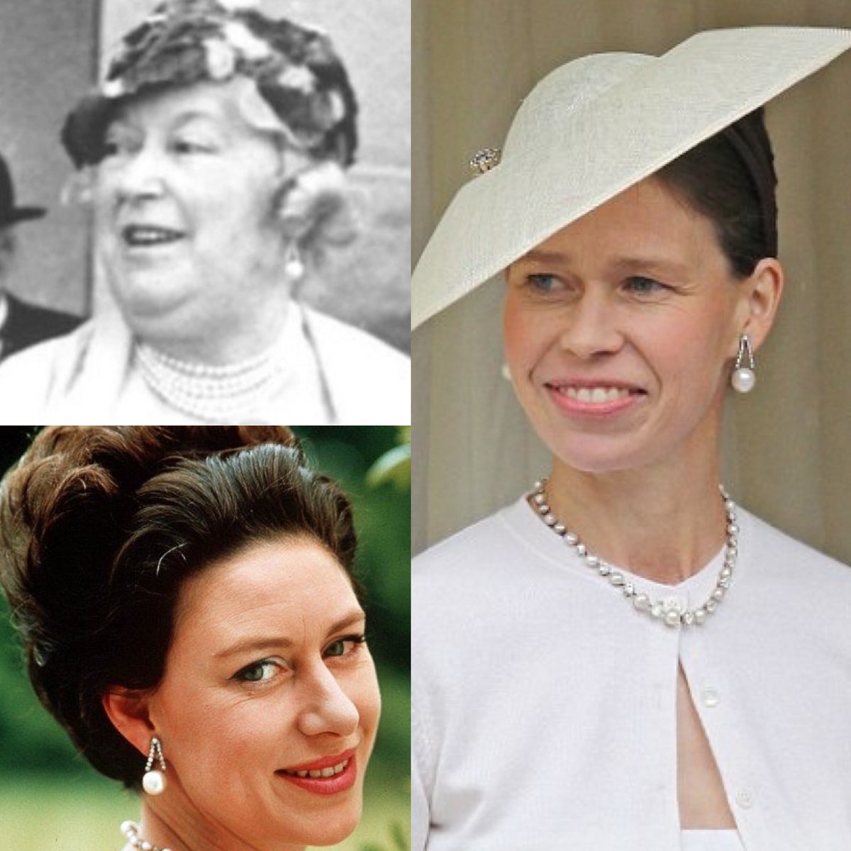 4. Diamond and Pearl drop earrings, from Mrs. Greville Bequest