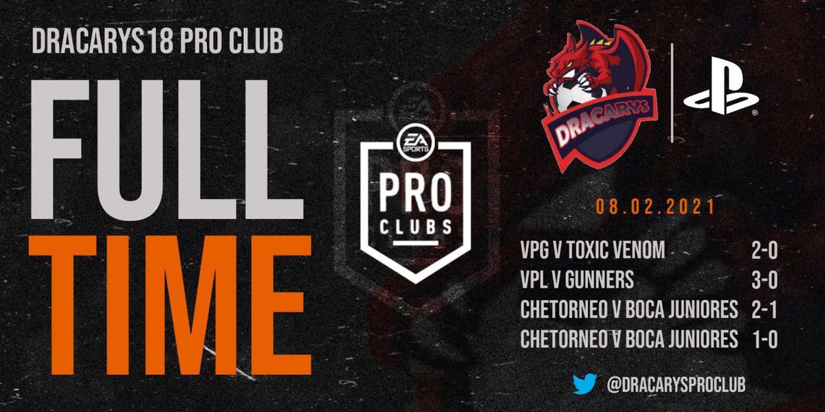 <a href="/chetorneo/">Chetorneo eSports</a> 
VS bocajuniores
✅ 2-1
⚽️👟🏅<a href="/MirkoR9x/">MirkoR9x</a> 
⚽️👟<a href="/Alex99Sandroo/">Alex99Sandro💥</a> 

🏆 <a href="/chetorneo/">Chetorneo eSports</a> (R)
VS bocajuniores
✅ 1-0
⚽️🏅<a href="/Alex99Sandroo/">Alex99Sandro💥</a> 
👟 Sminkiatore
<a href="/ProClubITALIA/">ProClub ITALIA</a> <a href="/NewsProclub/">News Proclub</a> @rumors_pro <a href="/RTAllProClub/">RETWEET ALL PROCLUB</a> <a href="/pctransfermarkt/">🇮🇹 PRO CLUBS TRANSFERMARKT🔍</a> <a href="/PhoenixRetweet/">Phoenix Retweet</a> @OffSidePage_