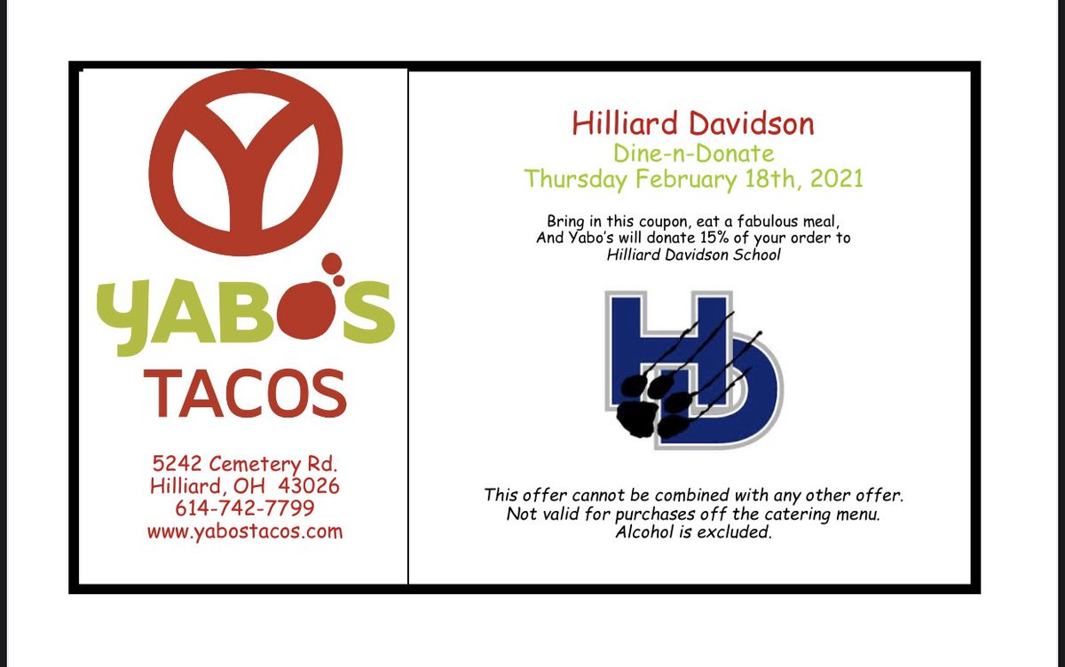 HD_Ath_Booster's tweet photo. Support Davidson and Weaver Boosters!!!! @HDcatsHoops @wmscatsfootball @DavidsonHS @hd_athletics @Davidsonlax2017 @DavidsonTDClub @HDsball @wmscats @hdvBaseball @HDvDGirlsBBall @hdvfootball https://t.co/ehekISTn5H
