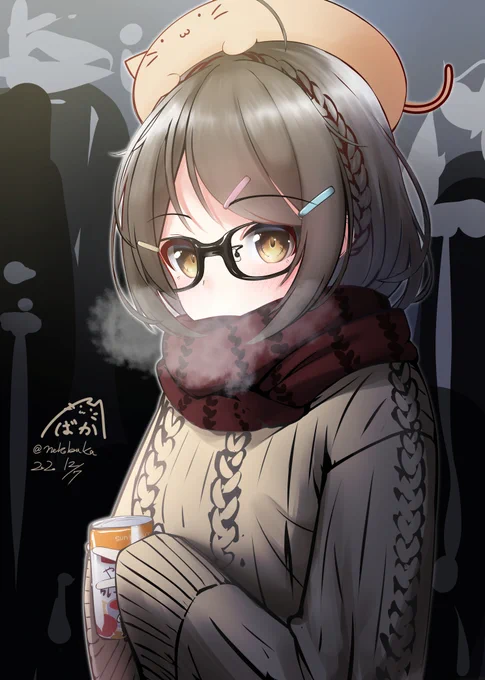 #見た人もなにか無言で眼鏡っ子をあげる 