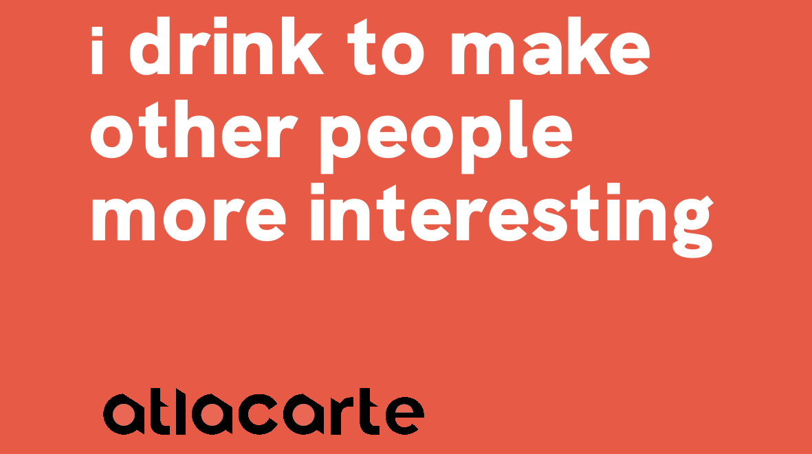 atlacarte's tweet photo. "I drink to make other people more interesting" - Ernest Hemingway

We do need our pubs, bars and nightclubs back as soon as possible! 😅🍻🥂

#1chataway #atlacarte #quotes #businesssolution #london #dublin #instantchat #irishvenues #londonvenues #ukhospitality #irishhospitality https://t.co/IStfuph3gC
