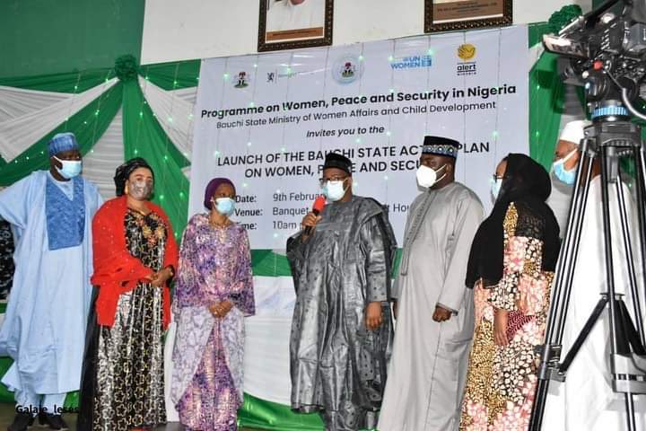 BauchiAccountb1's tweet photo. The launching of the Bauchi State Action plan on women, peace and security by @SenBalaMohammed is a welcome   Development to the State.

We looked forward to see the Implementation of the plan as it will encourage women participation in conflict resolution.
@L_Muazu @aminugamawa https://t.co/SDf6APL7SB