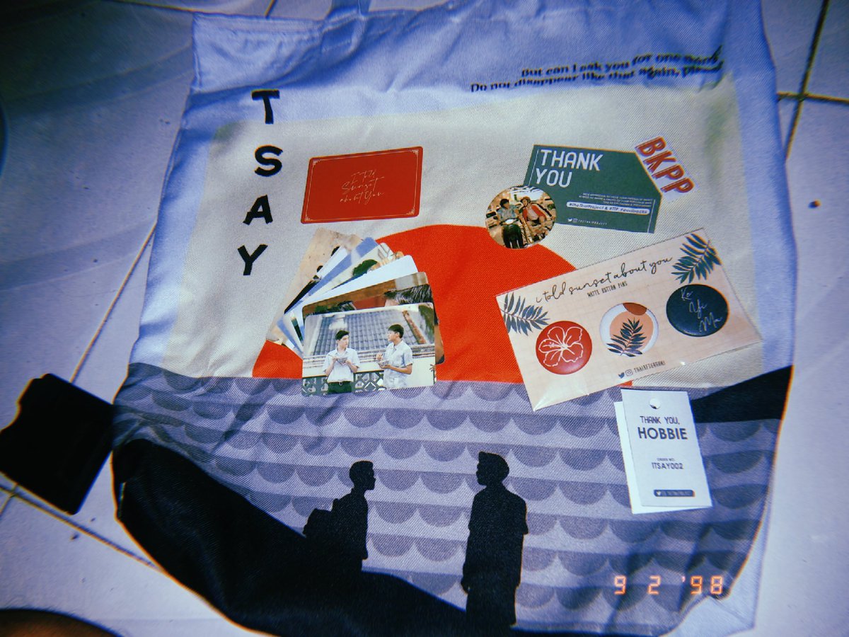 jayjamesn's tweet photo. Finally got my ITSAY Tote Bag from @thethaiproject! ๐๐ First of all gusto ko lang talagang i-commend yung packaging ng merch, ang ganda and organized. To an OC like me sobrang ang satisfying sa feeling na ang ayos, secured, at maganda yung packaging nya. โค๏ธ #TTP_Feedbacks https://t.co/MozraCbkk1