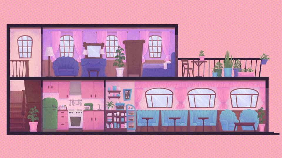 demonicdelight_'s tweet photo. Home sweet home🛌💤
Take a peek into the main character's living spaces! 
Made by @ArviTammi 
#IndieGameDev #gameart #indiedevhour #indiedev https://t.co/W0pGe2ACBu