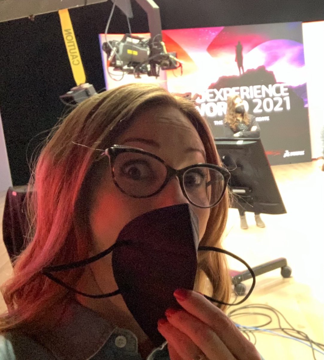 On a safe set, with an amazing team, getting ready to bring you a virtual awesome experience! 🎬🎉

#3DXW21 <a href="/klws04/">Kristen Wilson</a> @SimgeAkarsu6