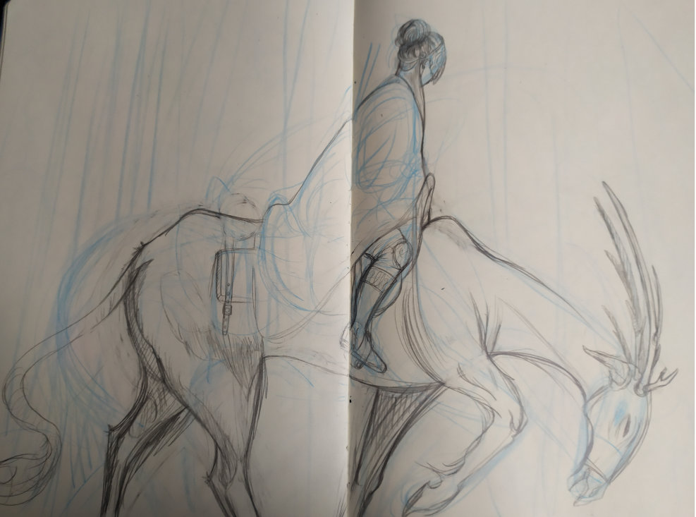 Naschvogel's tweet photo. #sketchvsfinal 

the sketch ✏️                                 the final✨ https://t.co/GQRHagzGoc