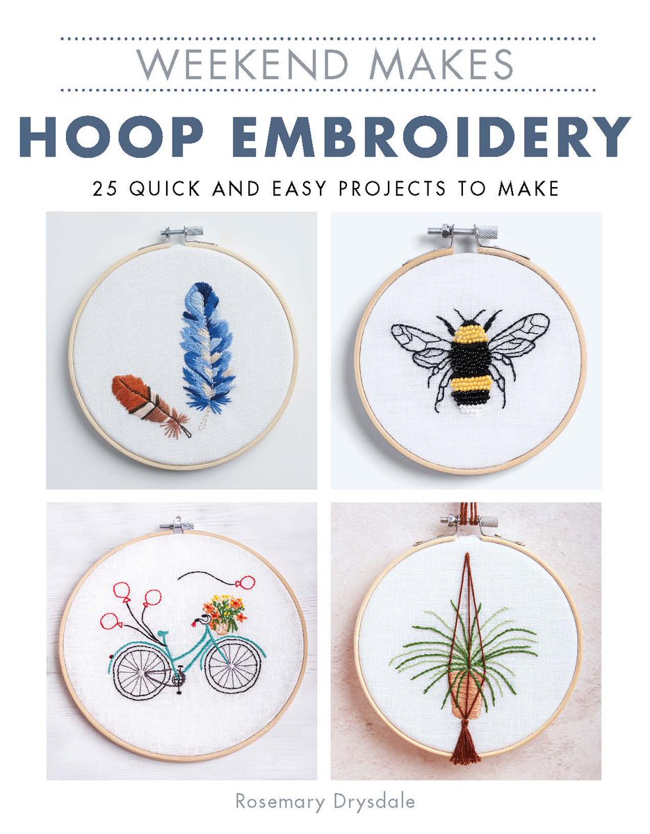 GMCbooks's tweet photo. What a lovely review for #WeekendMakes #HoopEmbroidery from @SweetlyMadeJ4U
"A beautifully well written book… it made me want to pick up embroidery & run with it.” Great praise, thanks! #GMCPublications #hoopembroideryart #hoopembroiderylove #embroidery
https://t.co/r1XJem9LJd https://t.co/rFeQEQotKy