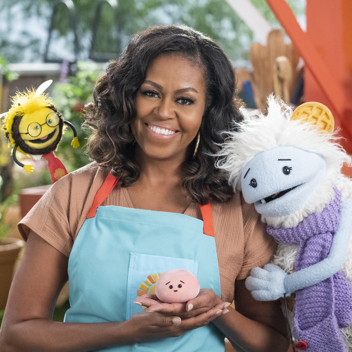 Michelle Obama (@MichelleObama) on Twitter photo 2021-02-09 14:00:08 I’m beyond thrilled to share that on March 16, I’ll be launching a new show on @Netflix called Waffles + Mochi! Im excited for families and children everywhere to join us on our adventures as we discover, cook, and eat delicious food from all over the world. I’m beyond thrilled to share that on March 16, I’ll be launching a new show on @Netflix called Waffles + Mochi! Im excited for families and children everywhere to join us on our adventures as we discover, cook, and eat delicious food from all over the world.