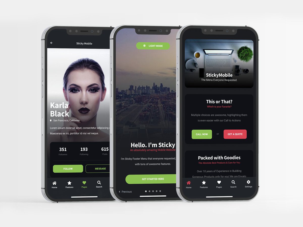 iEnabled's tweet photo. Something exciting is coming for Sticky! 🤩
✅ Check it out - https://t.co/RKlM51J9XK
Stay tuned to be the first who finds out about the next big update 👉 https://t.co/Epr5tulATq
#pwa #mobilekit #mobile #template #bootstrap #ui #ux #MobileApp #html #CSS #js #scss #FrontEnd https://t.co/nviduiNC97