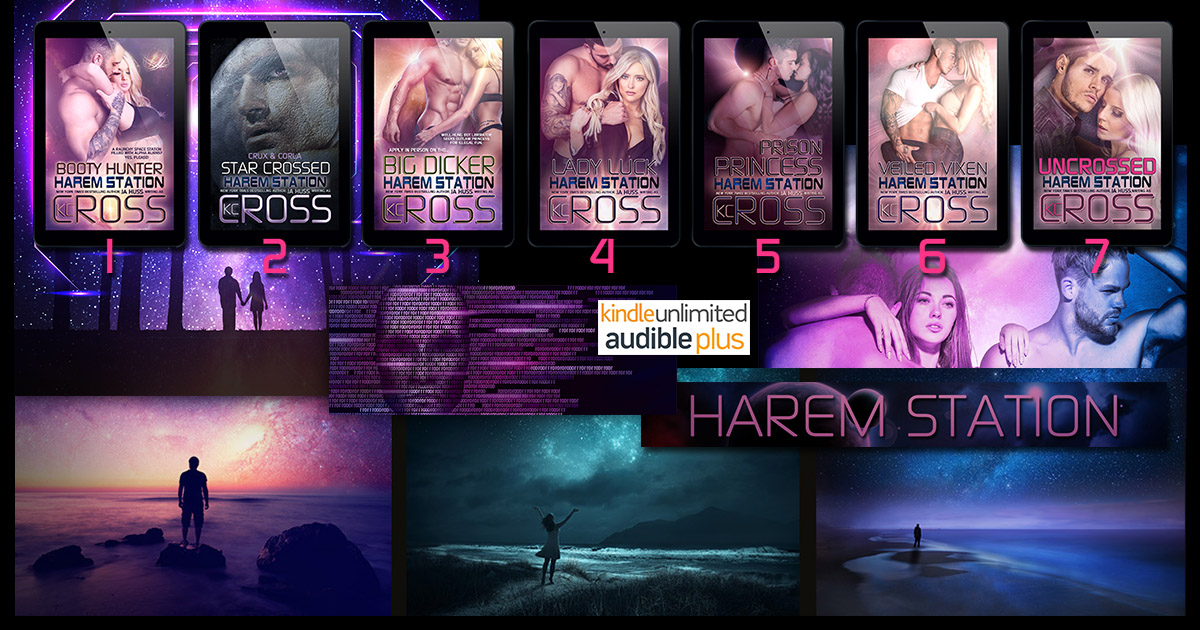 💫🌟💫UNCROSSED $50 GIVEAWAY💫🌟💫
The final book in the sci-fi alien romance HAREM STATION SERIES IS LIVE! And I'm celebrating! 
AMAZON: geni.us/Uncrossed
AUDIBLE: adbl.co/38DWmGK