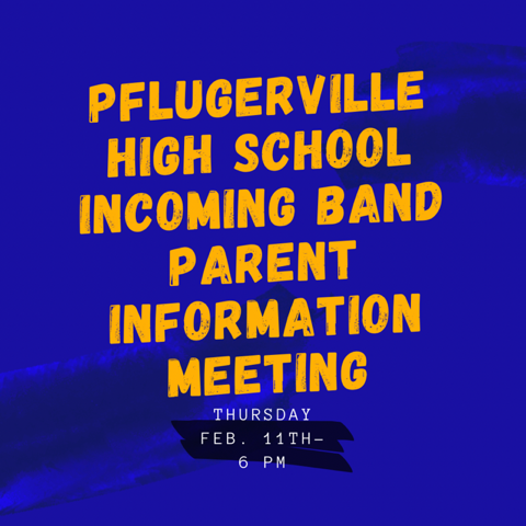 Current 8th Graders! Be sure to check out the Information Sesssion later this week!