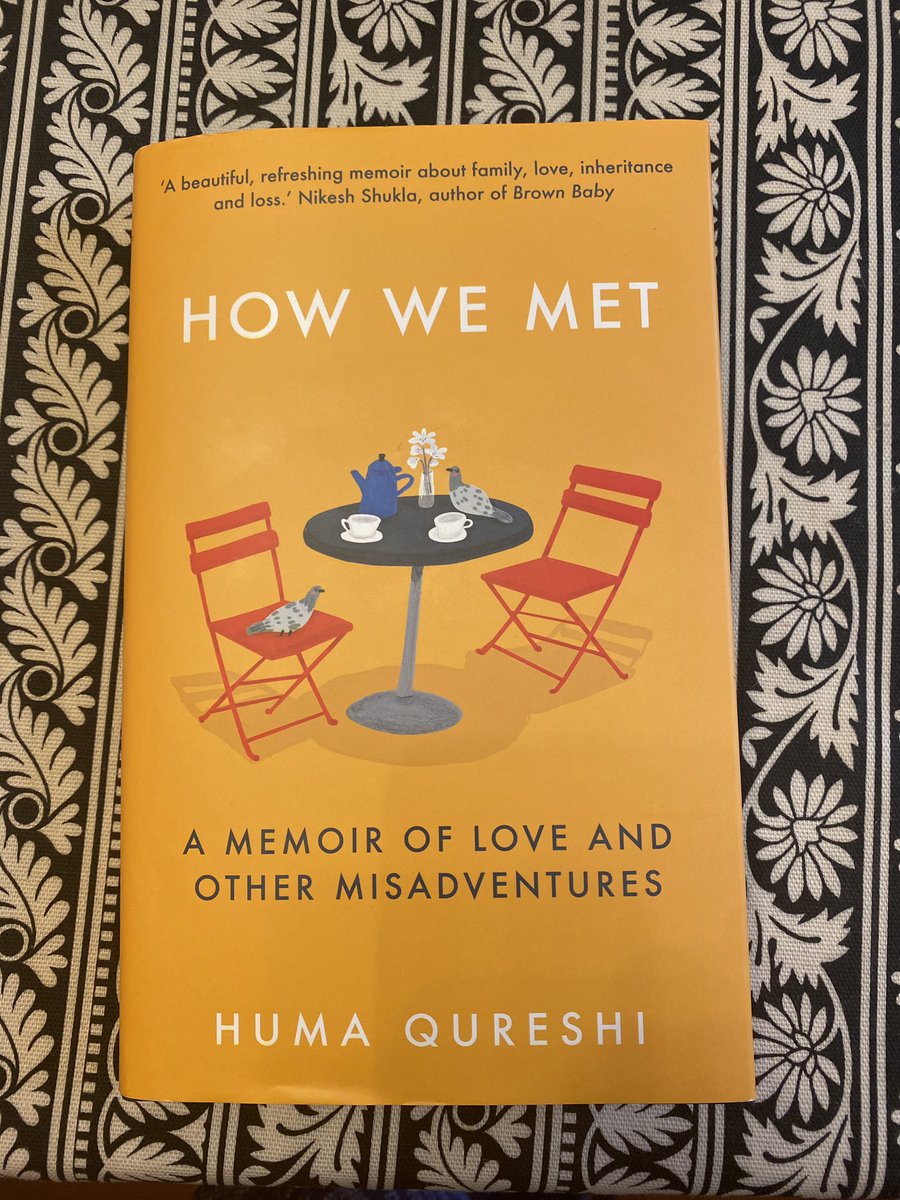 Just finished this wonderfully warm and touching book.

I wish it had been around to make me feel less alone back in 2009 when I got married, but it makes me so happy that it is here now😊

@huma_qureshi_uk