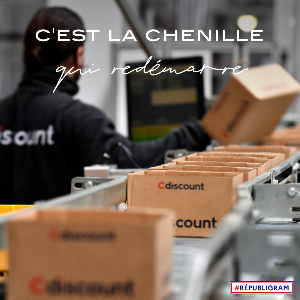 Cdiscount's tweet photo. On n'a pas pu résister 😎
#REPUBLIGRAM https://t.co/5zPYIlhIla
