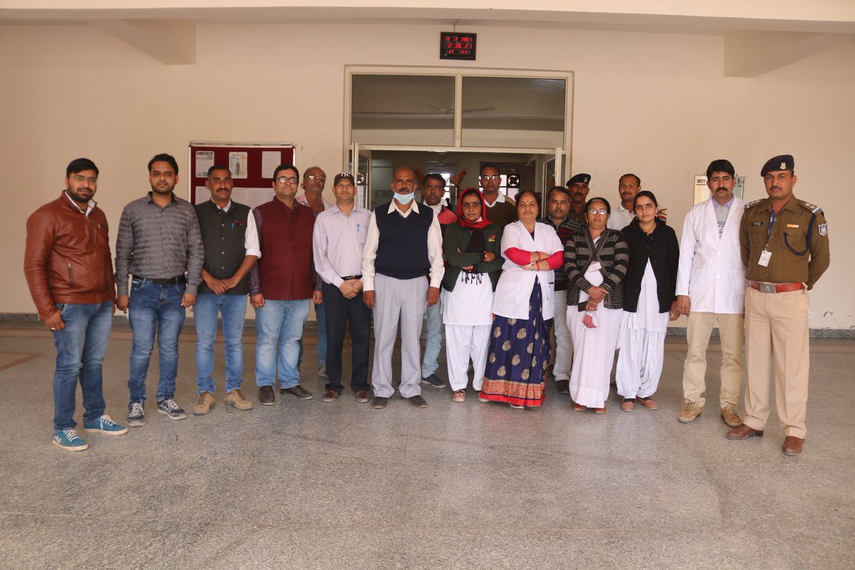 crpf_rtc's tweet photo. First phase of COVID19 Vaccination completed in RTC CRPF, Jodhpur (Raj) on 9/2/2021. https://t.co/s9aHrVhc8L