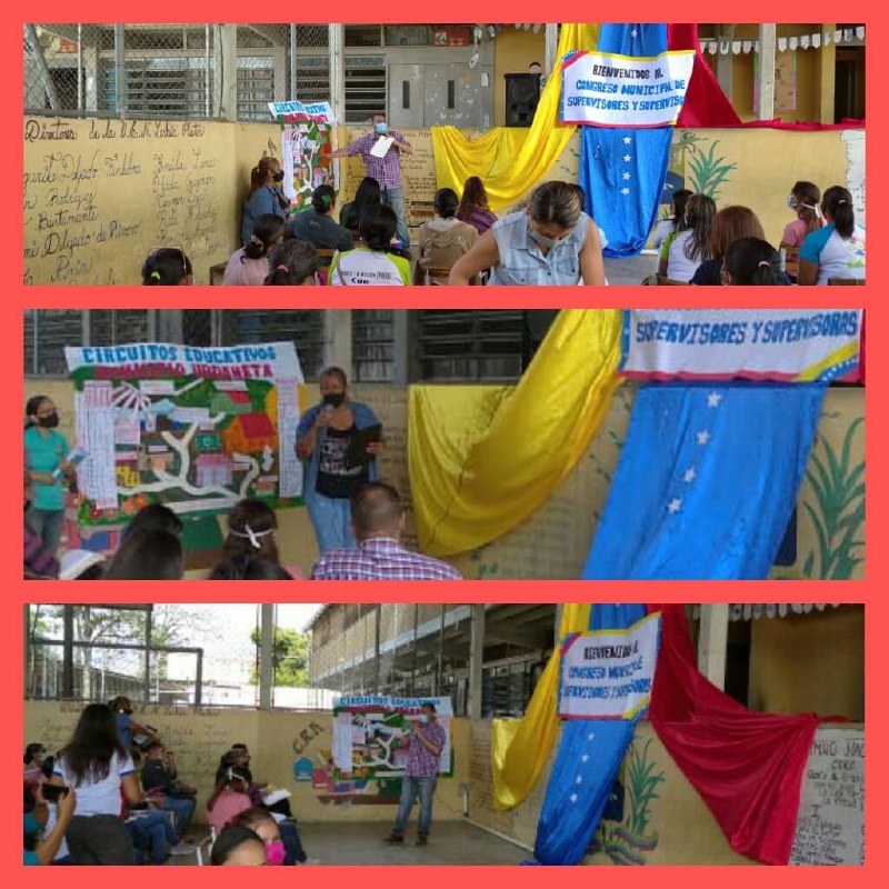 mineducacion_ve's tweet photo. #EnFotos | Este #08Febr se llevó a cabo el encuentro de Supervisores y Supervisoras del municipio Urdaneta, Edo. Miranda, donde se reconoció la labor constante, firme y permanente de nuestros maestros (as), en el marco del Congreso Municipal. @psuvaristobulo @NicolasMaduro https://t.co/MA0yzcz3IZ