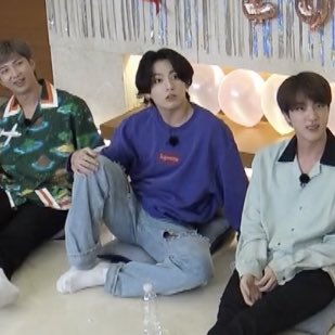 thread of jungkook sitting in run ep 128