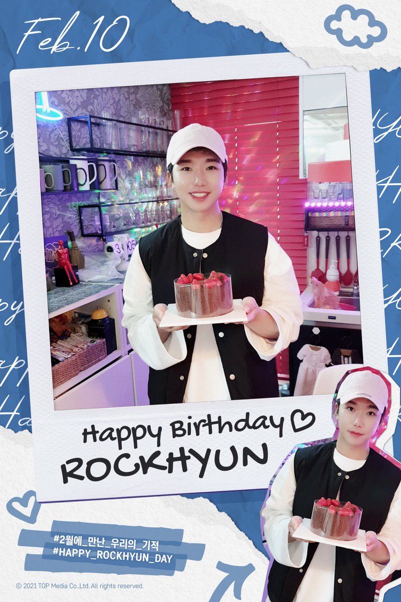 TOPmedia_Kr's tweet photo. [#백퍼센트] #록현 의 생일을 축하합니다!

HAPPY BIRTHDAY TO ROCKHYUN!

#2월에_만난_우리의_기적
#HAPPY_ROCKHYUN_DAY https://t.co/jPOWiKaf9T