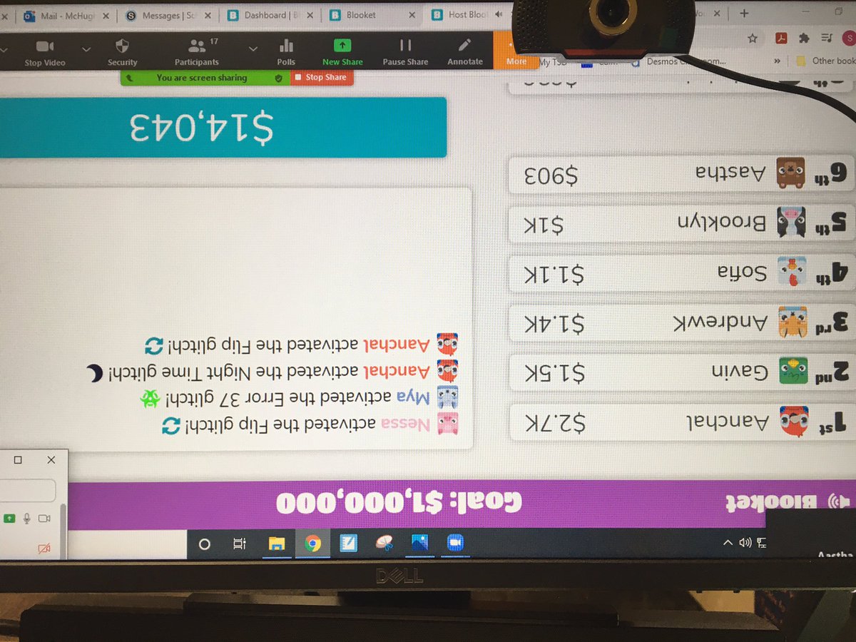 Playing games to review fractions, decimals snd percents. <a href="/larsonms/">Larson Middle School</a>
