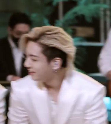 images Jungkook Blonde Undercut blonde hair and black undercut