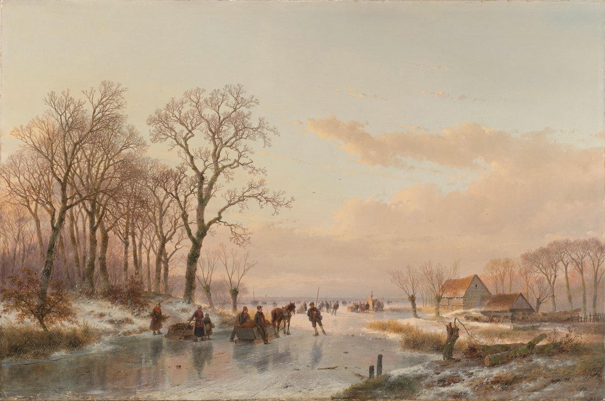 rijksmuseum's tweet photo. Now that the Netherlands is covered in snow, we thought it was a great idea to show you some Dutch winter landscapes through the ages. 🌨️❄️

https://t.co/upiSCdZdxL https://t.co/SWfE7RBwwr