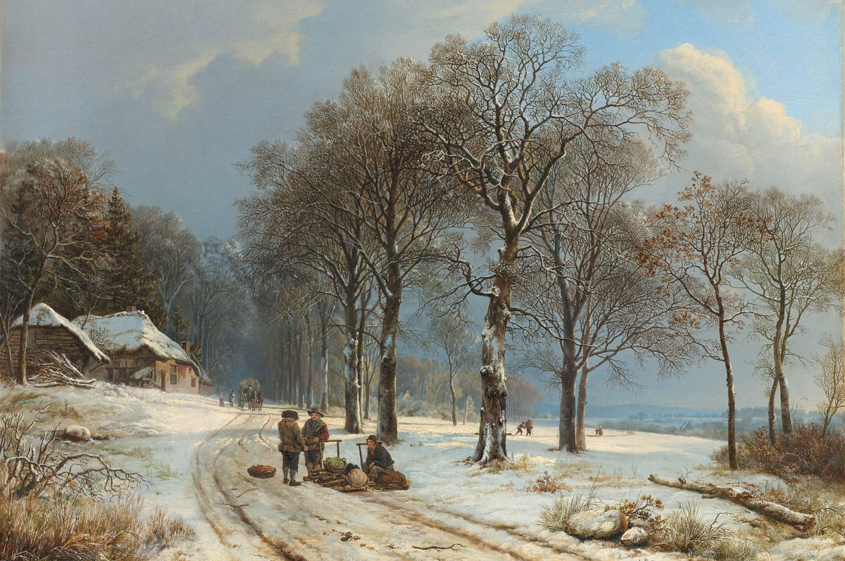 rijksmuseum's tweet photo. Now that the Netherlands is covered in snow, we thought it was a great idea to show you some Dutch winter landscapes through the ages. 🌨️❄️

https://t.co/upiSCdZdxL https://t.co/SWfE7RBwwr