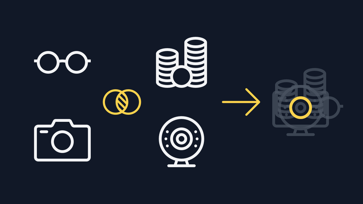  Re-re-re-REMIX!The biggest shortcut to fitting new icons into the set is to remix parts of existing icons into new ones. The desktop and webcam share the same stand, and the feet of the ghost are really part of the waves icon.