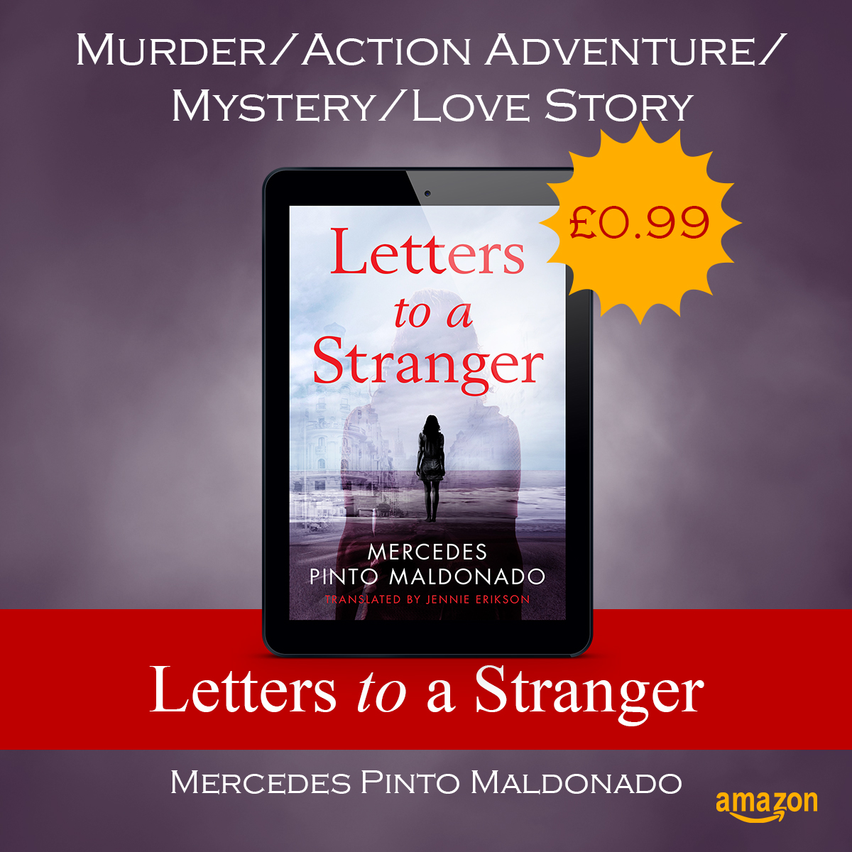 MercedesPintoM's tweet photo. And as she starts piecing together the sinister family mysteries that have always plagued her, it soon becomes clear that these dangerous secrets are not confined to the past… #LettersToAStranger #murder #mystery #lovestory #Kindle price: £0.99
Link: https://t.co/PERl6g5kgt https://t.co/if93TXUmM2