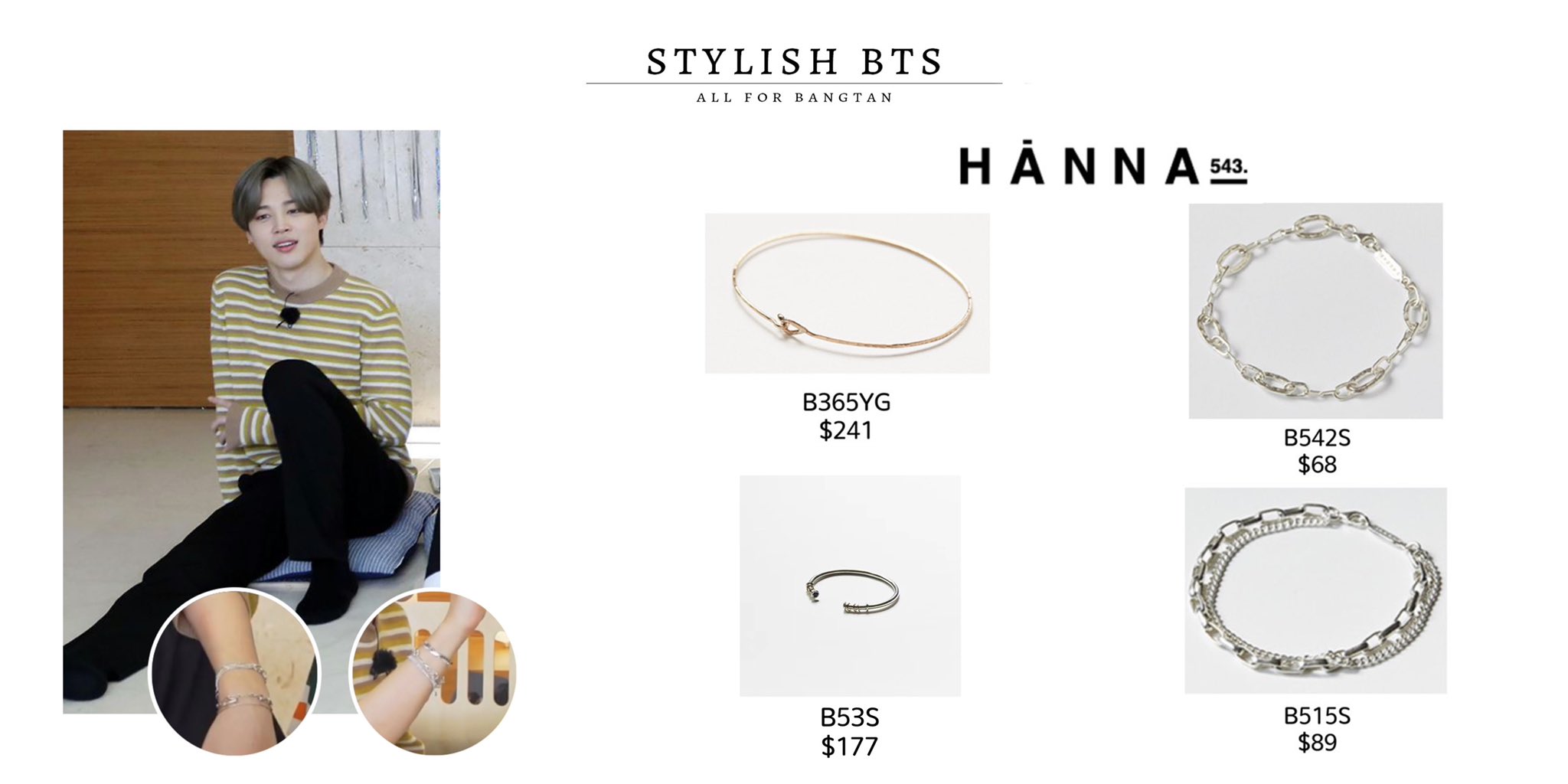 【HANNA543.】R453YG▲BTS愛用 Stylish·BTS on X: