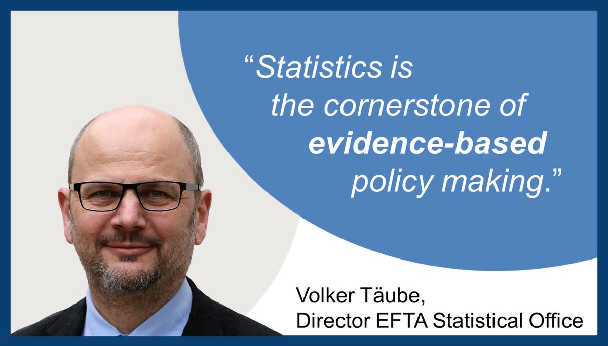 EftaStatistics's tweet photo. At today's #EEASeminar, Volker Täube explained the importance of #statistics for evidence-based #policymaking.

👨‍💼Excellent talk on the legal framework and #internationalcooperation, such as the #EuropeanStatisticalSystem, needed for comparable stats.

➡️https://t.co/jwVldMt1uz https://t.co/hpVG3SWFRJ