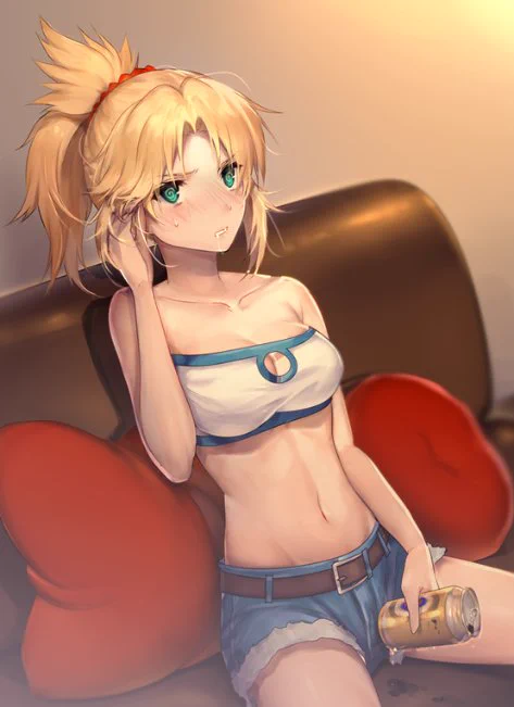 【FGO】モーさん
肉の日…??
#FGO 
#モードレッド 