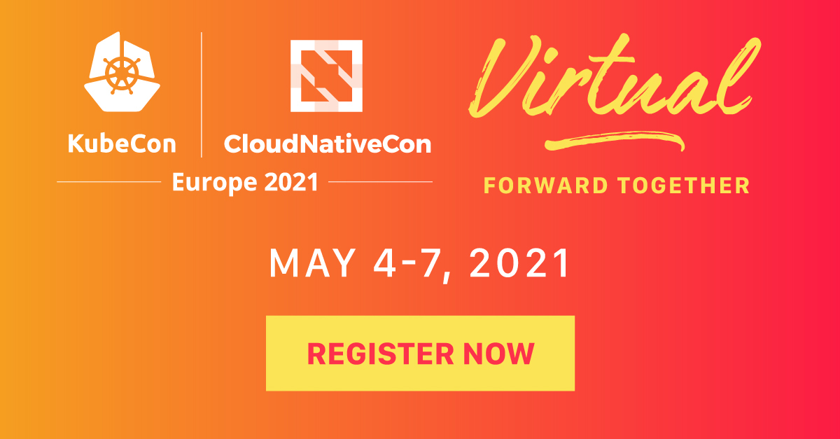 CloudNativeFdn's tweet photo. Don't miss your chance to get your #KubeCon + #CloudNativeCon EU Virtual 2021 pass for just $10. Prices increase to $75 on Feb 15!
 
Register now to get access to all of the sessions, breakouts, experiences, AND 50% off @kubernetesio certifications! 🙋‍♀️🙋‍♂️

https://t.co/EwyL7VmGnw https://t.co/8InCvRRmuw