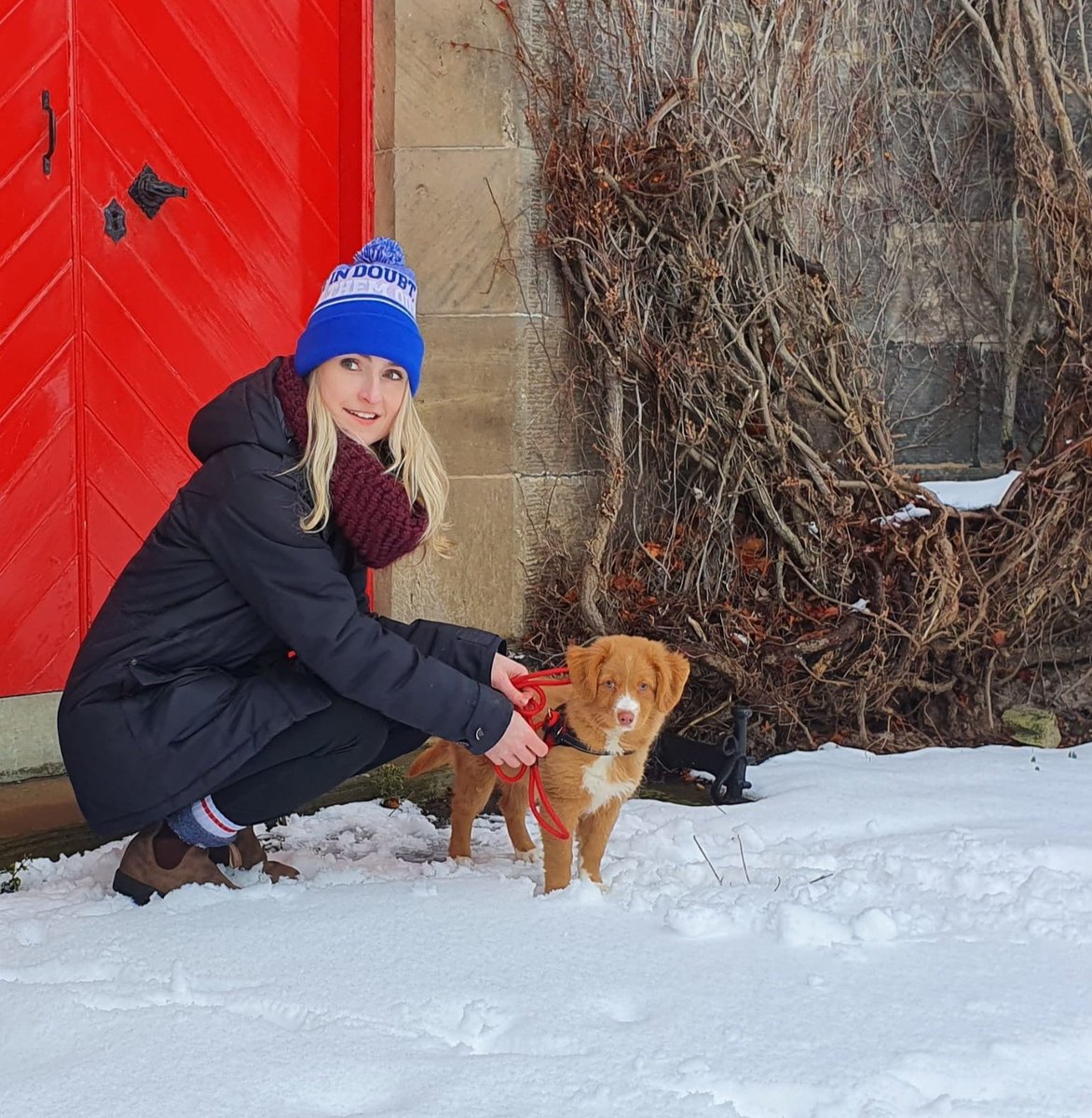 DrStephAdams's tweet photo. Proper snowfall in Edinburgh means #IfInDoubtSitThemOut bobble hat time!!

#concussion #education #awareness

@ScotlandKukri @DalkeithRFC @peterrobinson86 https://t.co/SweFpuVloM