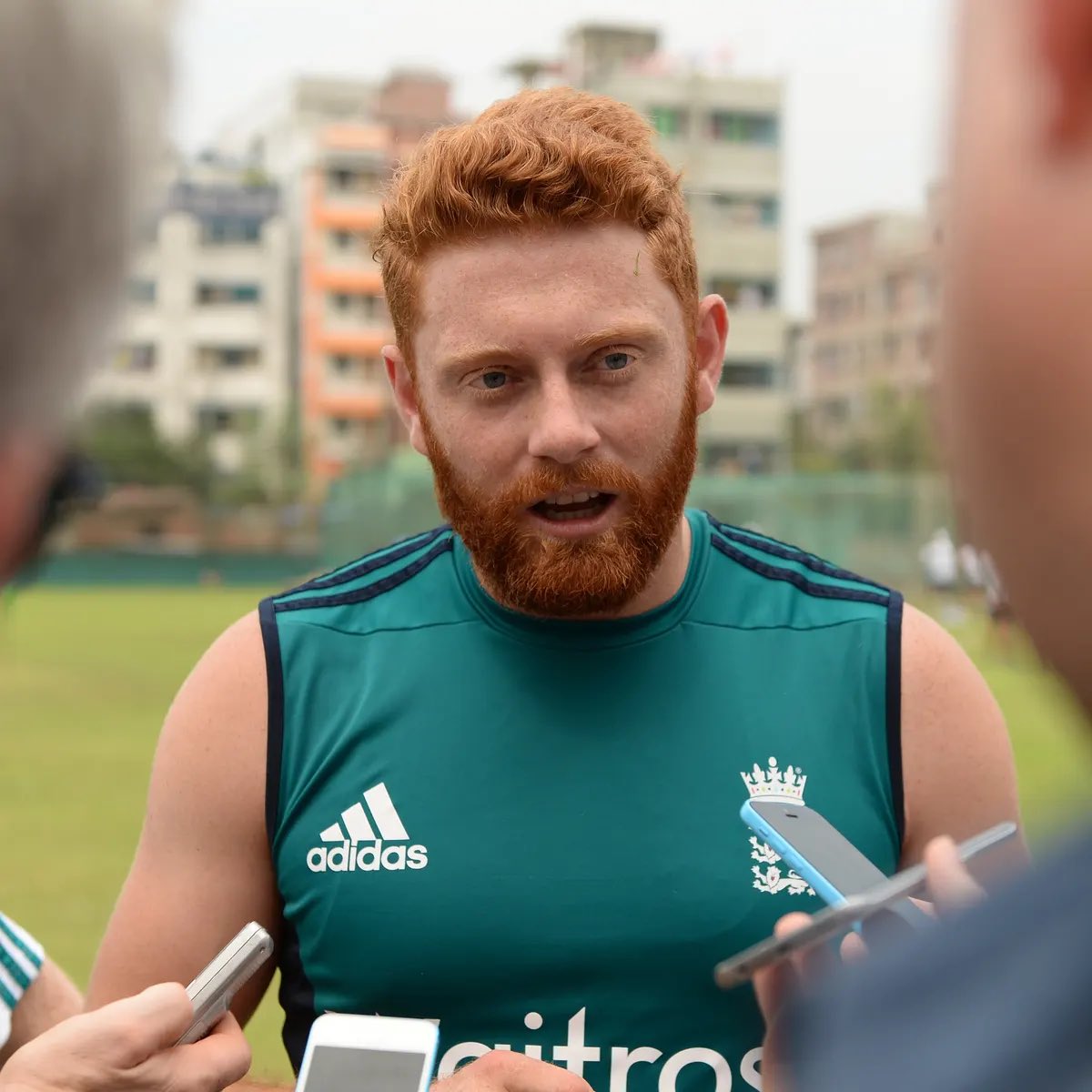 Mick Schumacher / Jonny Bairstow-The Dad Boys-dad also participated in sport, suffered a tragedy later in life-very blue eyes