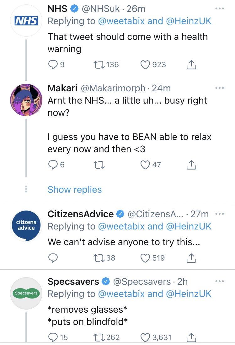 If you need something to make you laugh today, take a look at these replies to <a href="/weetabix/">Weetabix</a> from other companies 😂