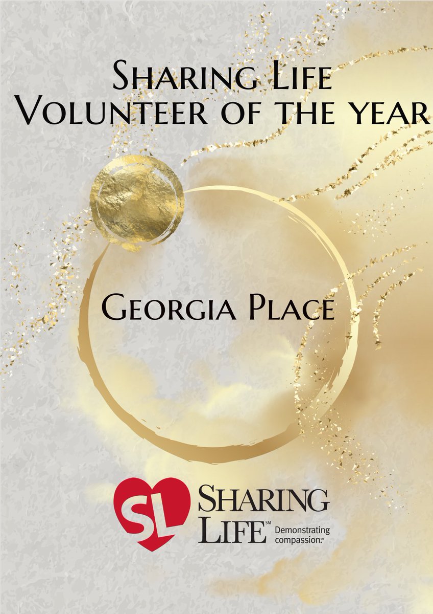 SharingLifeTx's tweet photo. Congratulations to our Volunteer of the Year Georgia Place!  Georgia has been an outstanding volunteer with us throughout the entire pandemic, logging more than 800 volunteer hours since March 2020!  Georgia volunteers at Sharing Life because of the mission.
#SharingLifeTX #Serve https://t.co/VIkK0LVuFS