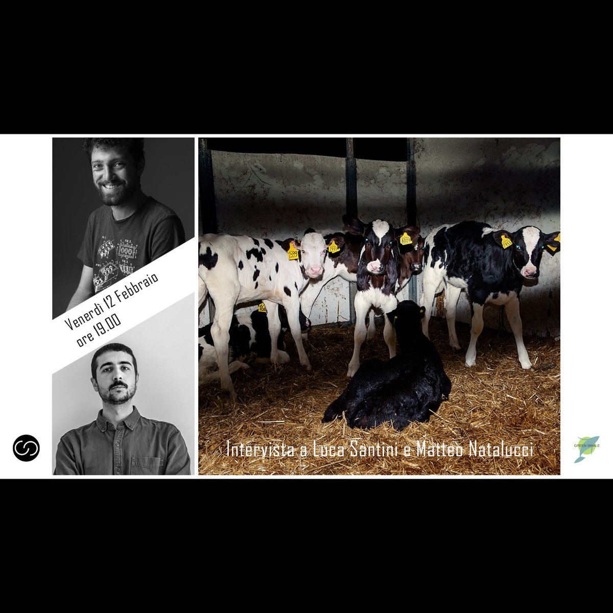 CffcRoma's tweet photo. Venerdì, ore 19.00, CFFC Roma e Green Whale Space ospitano Matteo Natalucci e Luca Santini in un'intervista live in diretta Facebook.
Si parlerà di #Blue, il loro ultimo reportage sugli allevamenti intensivi.
Cercate CFFC Community e Green Whale Space su Facebook e non mancate! https://t.co/Ym8fg32nMO