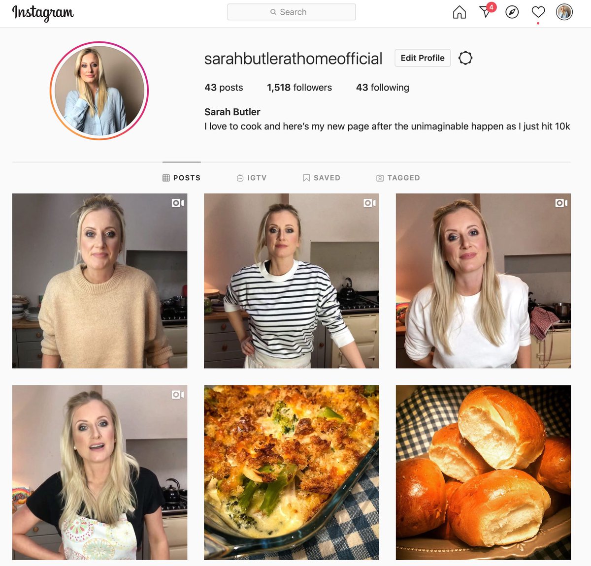 Pop over to Castlebar native Sarah Butler's blog on Instagram. Story here