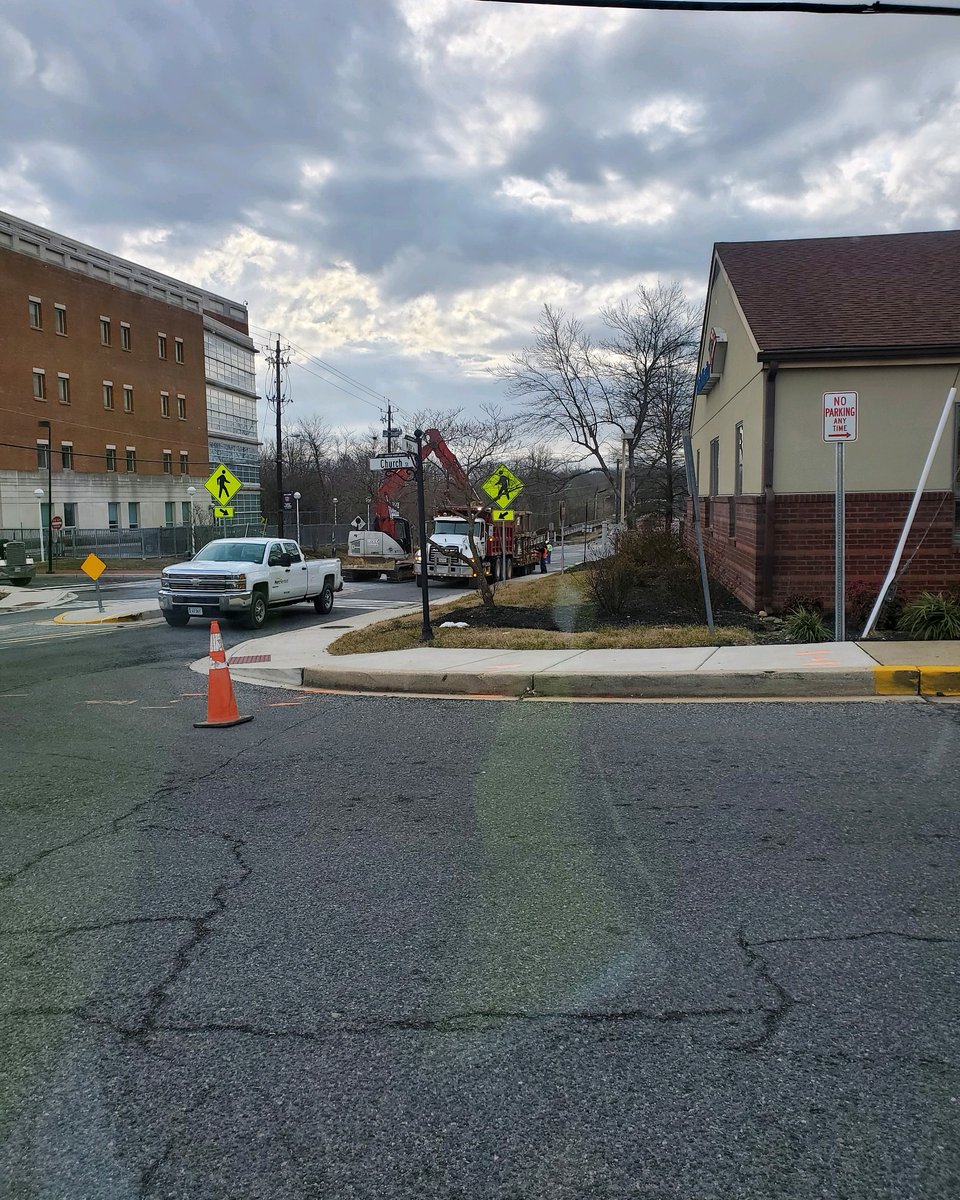TownUMarlboro's tweet photo. Traffic Alert:

WSSC contractors are on Water St (MD 717) working on water lines. Water Street traffic reduced to alternating one lane, expect delays. https://t.co/EA6iL7bN6p