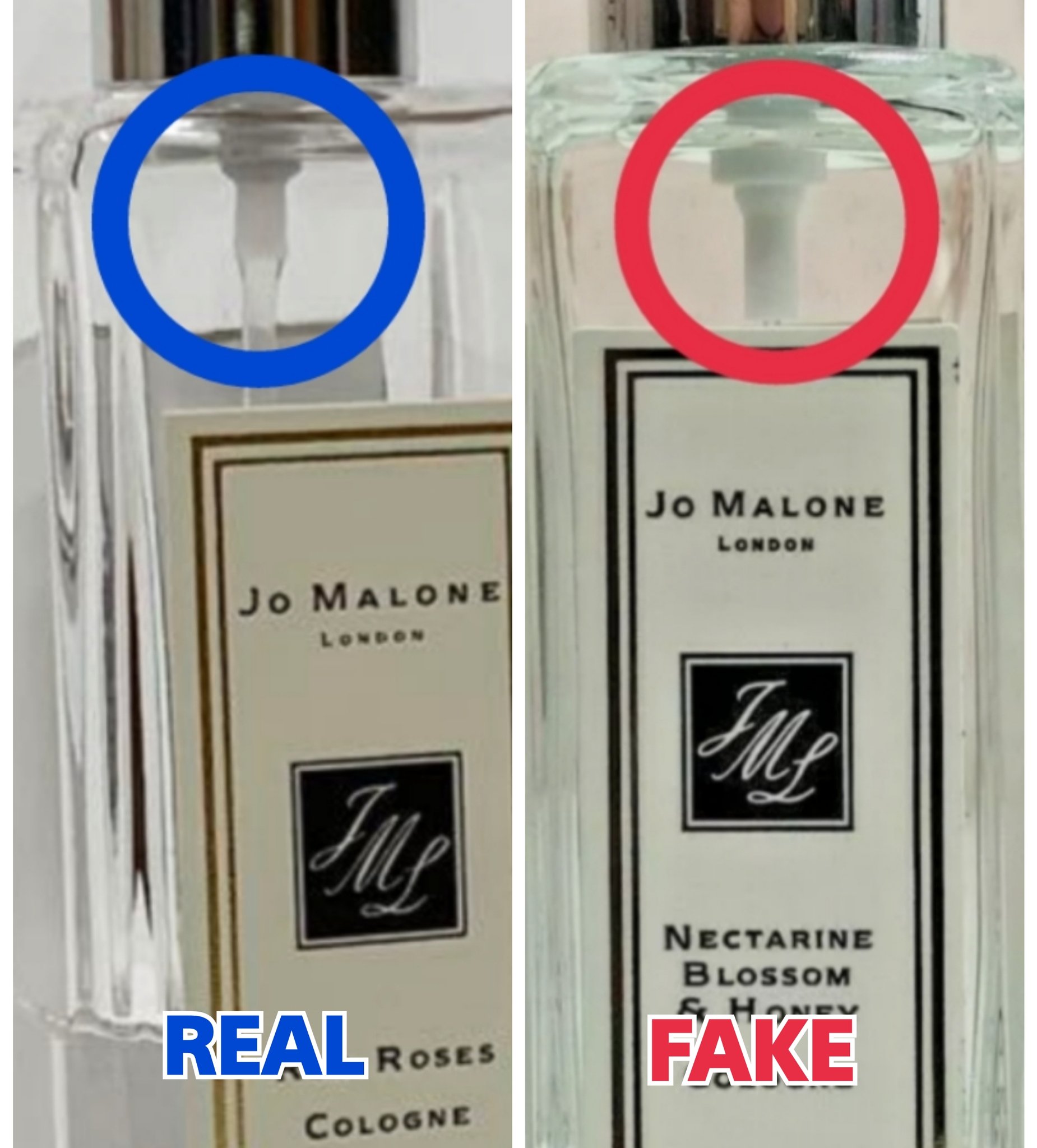Jo Malone 香水偽物見分け方100ml 30ml ジョーマローン