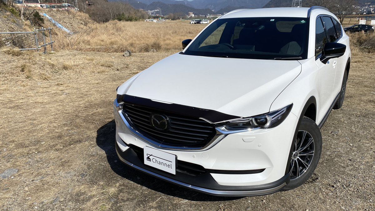 マツダAU純正バグガードにCX-5用純正オプションのアンダースカート付け