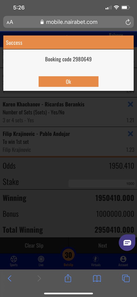 Davidbanksz's tweet image. 2k odds ATP 
1200 odds WTA
3400 odds ATP doubles 
4600 odds WTA doubles 

Bet on @NairaBET 

Bet !